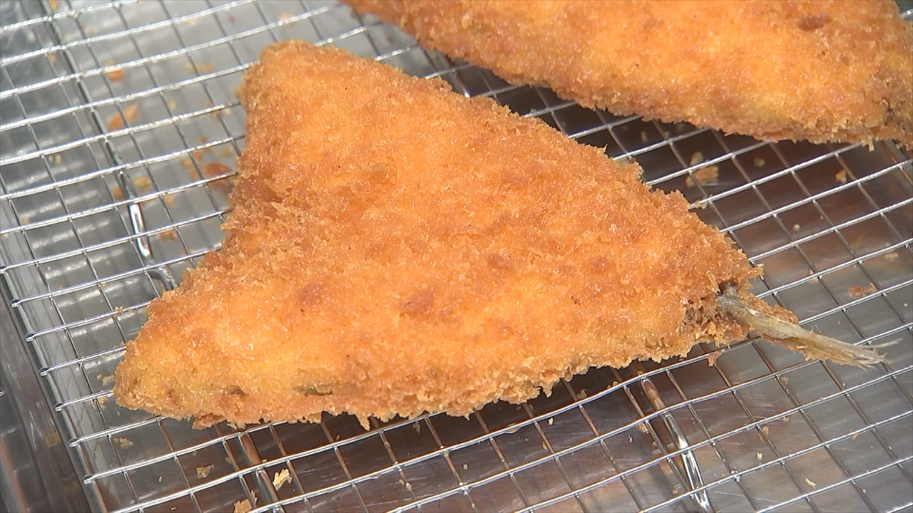 ローソン ふっくらあじフライ
