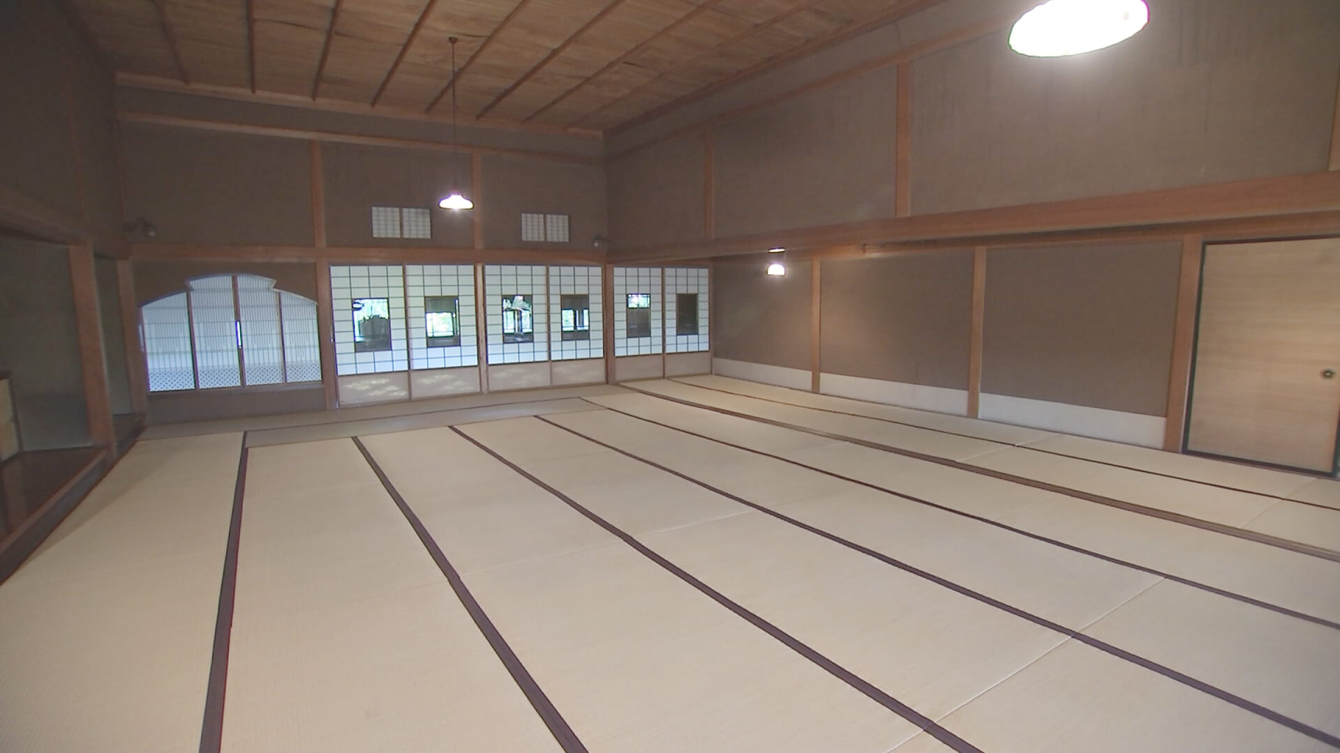 原敬を招き祝宴が行われたかもしれない大広間