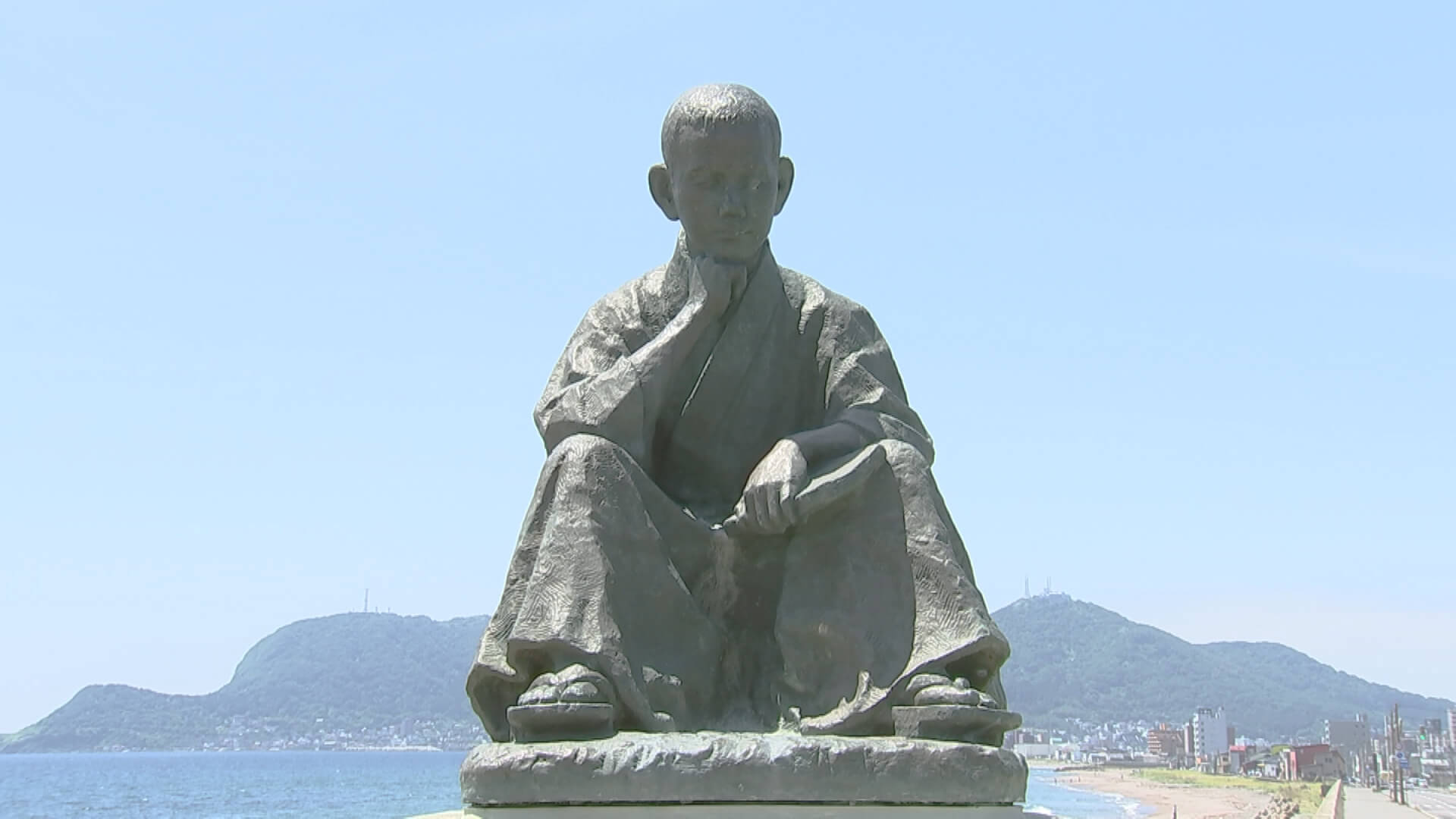 石川啄木座像