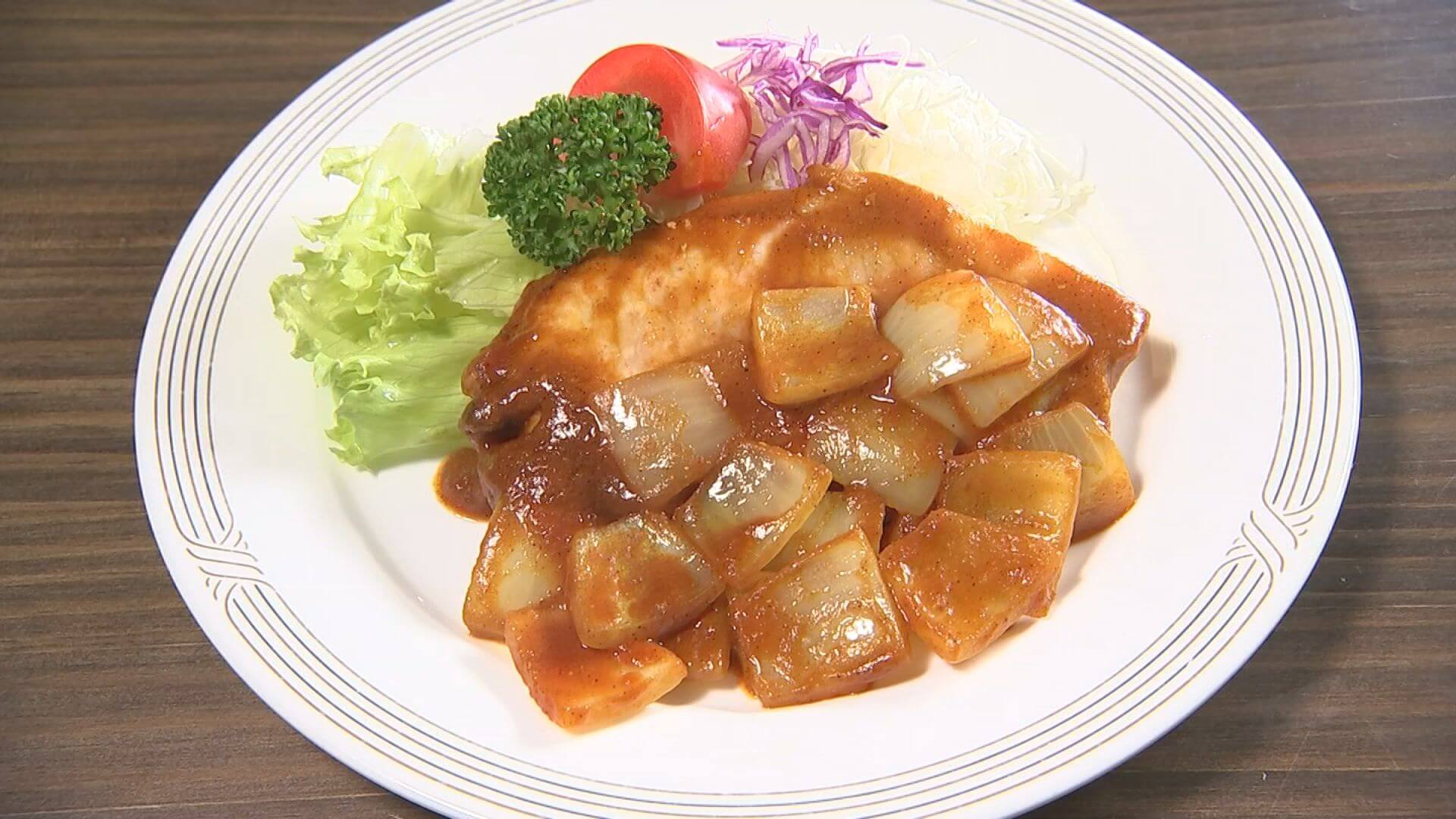 食べたいものを食べる(?)めんこいテレビ女性アナウンサー 創業以来1番の人気メニューです 美味しくて踊りだしちゃうほどですが、そのダンスは?